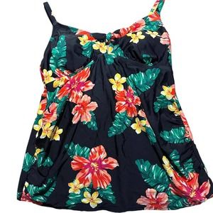 BNWT! Isabel Maternity Tropical Floral Tankini Swim Top